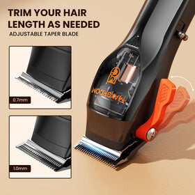 MAXGROOM salon-grade performance for fades and precise detailing