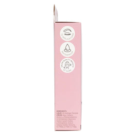 Waterproof brow gel cap demonstrates lasting wear in humid conditions.