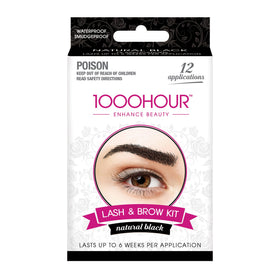 MaxRelief brow gel system enabling long-lasting definition throughout the day.
