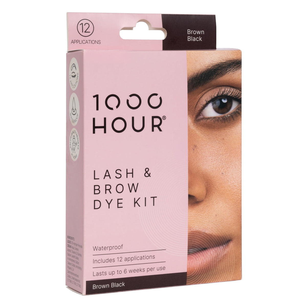 MaxRelief Brow Mascara wand shown for precise, defined brow application