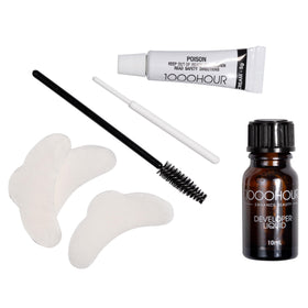 MaxRelief waterproof brow mascara proving all-day wear in any condition.