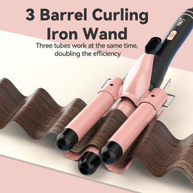 MAX-T ceramic-coated 1.50-inch barrel for loose beachy waves