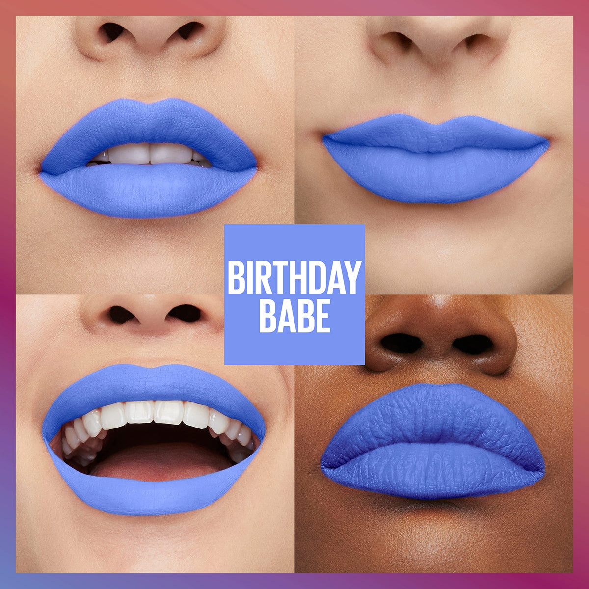 Maybelline arrow applicator close-up enables precise lip lining.