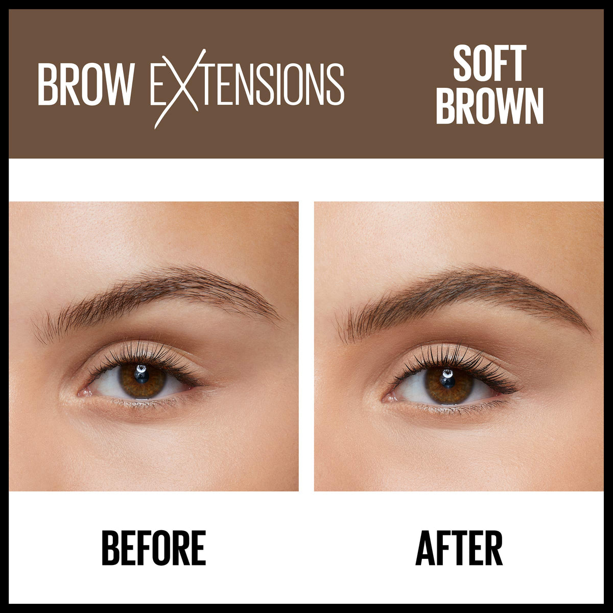 Maybelline Brow Extensions Fiber Pomade Crayon natural matte finish for any look