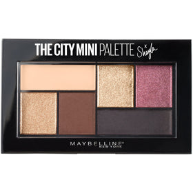 Maybelline City Mini Eyeshadow Palette Shayla swatch shows rich pigment and shimmer