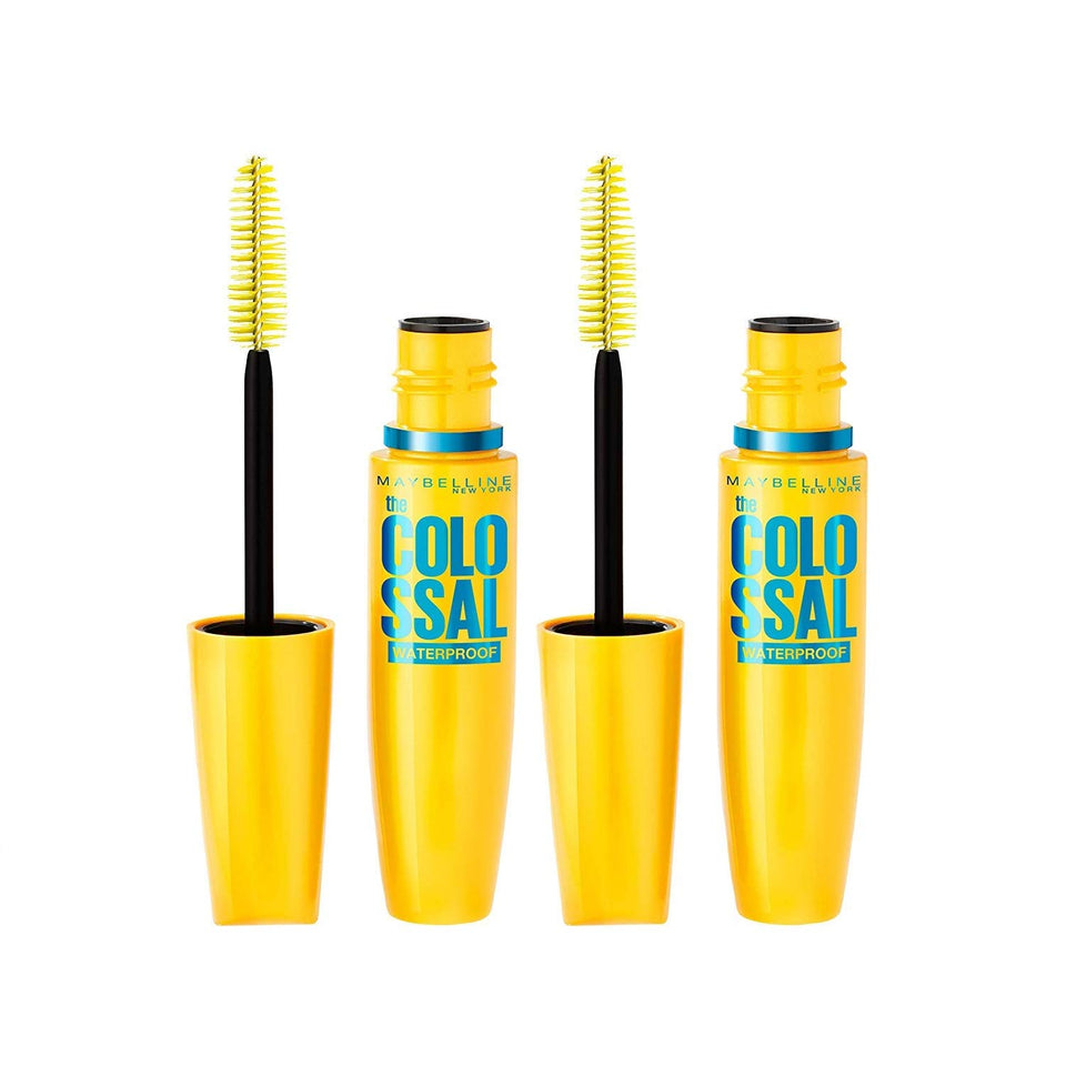 Maybelline Colossal Mascara Mega Brush close-up showing volumizing wand for bold lashes