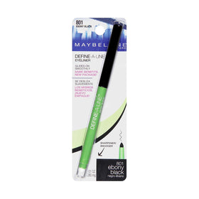 Maybelline Define-A-Line Ebony Black 801 soft-smudge for diffused edge