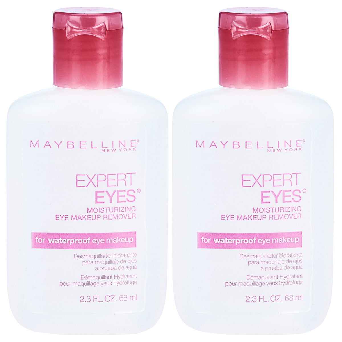 Maybelline Expert Eyes makeup remover bottle for gentle waterproof mascara removal