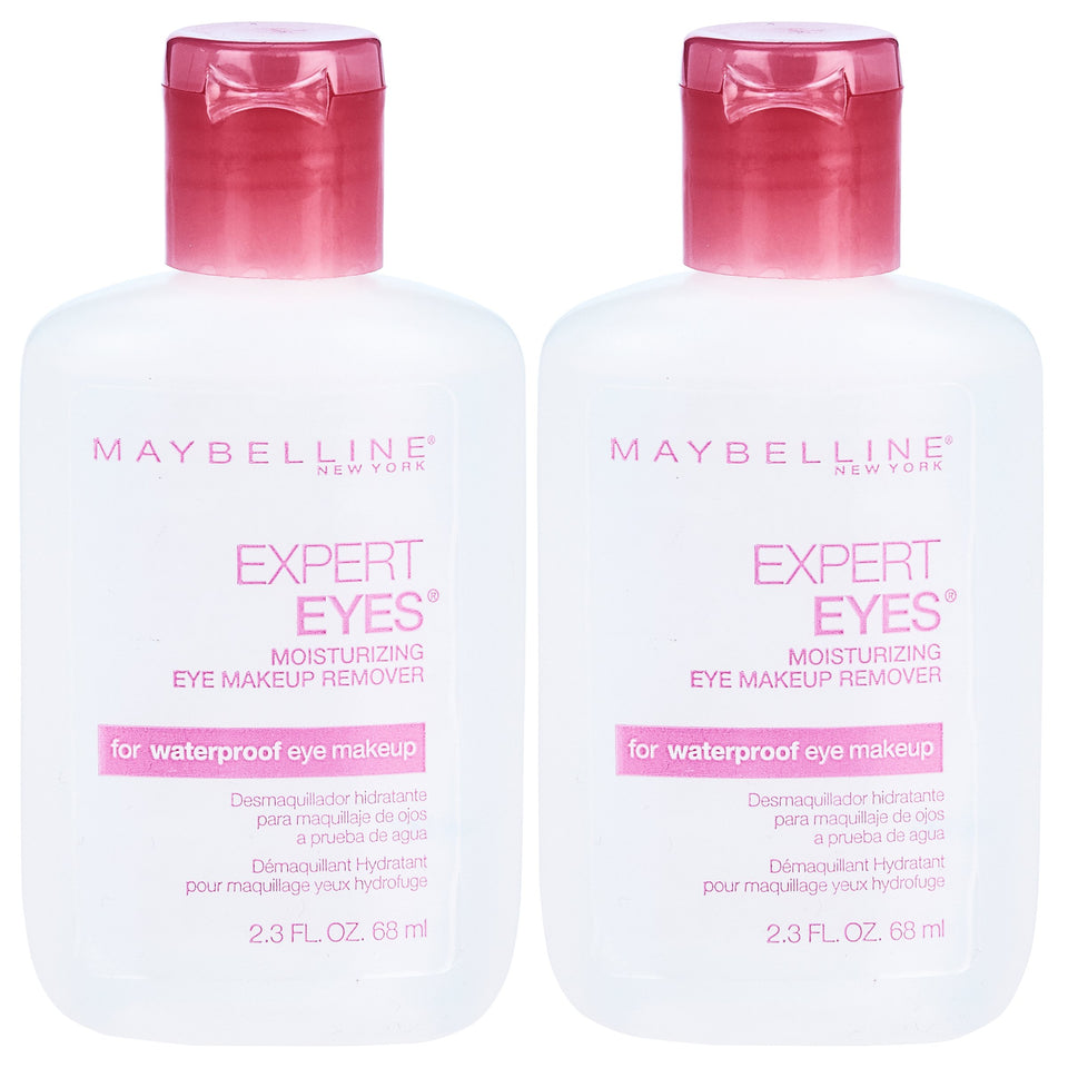 Maybelline Expert Eyes makeup remover bottle for gentle waterproof mascara removal