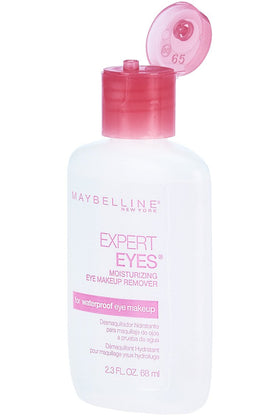 Maybelline Expert Eyes makeup remover cotton pad use for cleansing eye makeup