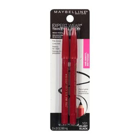 Maybelline Expert Wear Twin Brow and Eye Pencil pack of six for consistent performance.