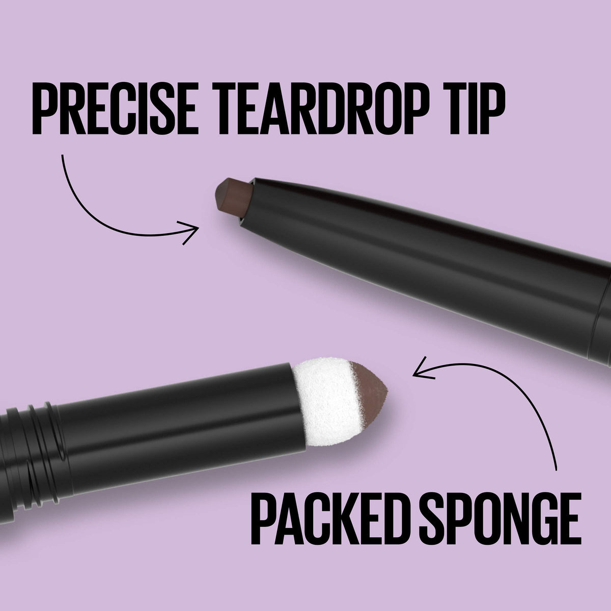 Maybelline Express Brow on-the-go application for quick touch-ups.