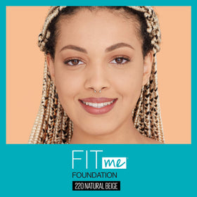 Maybelline Fit Me pouch packaging with controlled dispenser reduces waste and maximizes usable product.
