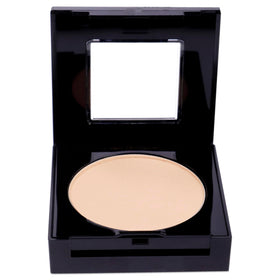 Maybelline Fit Me Set and Smooth Powder Nude Beige application demonstrates blending