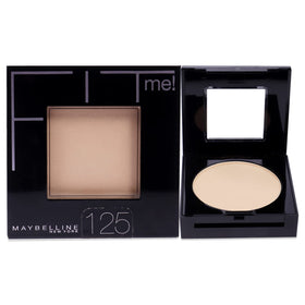 Maybelline Fit Me Set and Smooth Powder Nude Beige close-up shows natural finish