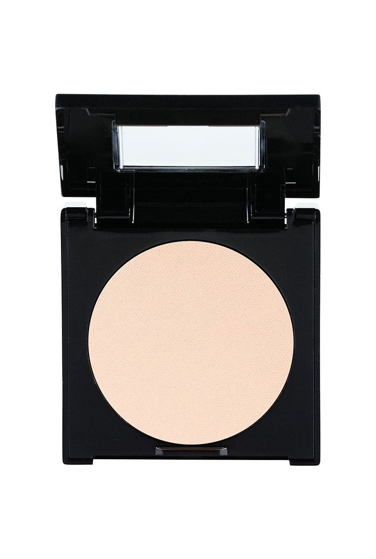 Maybelline Fit Me Set and Smooth Powder Nude Beige swatch displays shade match