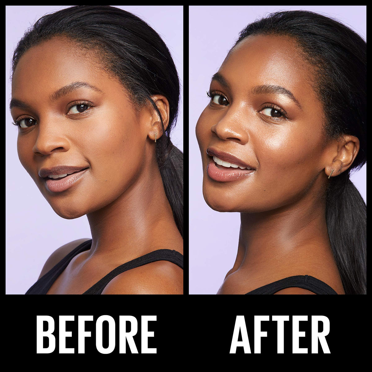 Maybelline GlassSkin cloud-spray pattern ensures even, precise misting.