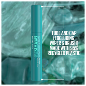 Maybelline Green Edition Mega Mousse Mascara vegan-formula signals a clean beauty choice.