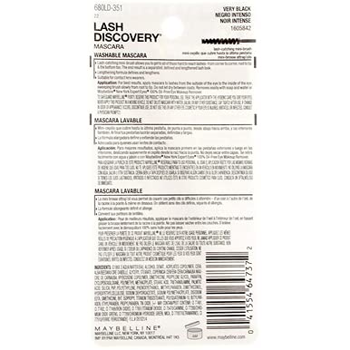 Maybelline Lash Discovery mascara shade-very-black adds depth to look