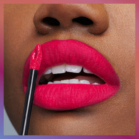 Maybelline long-wear lip color in sleek tube with pigment.