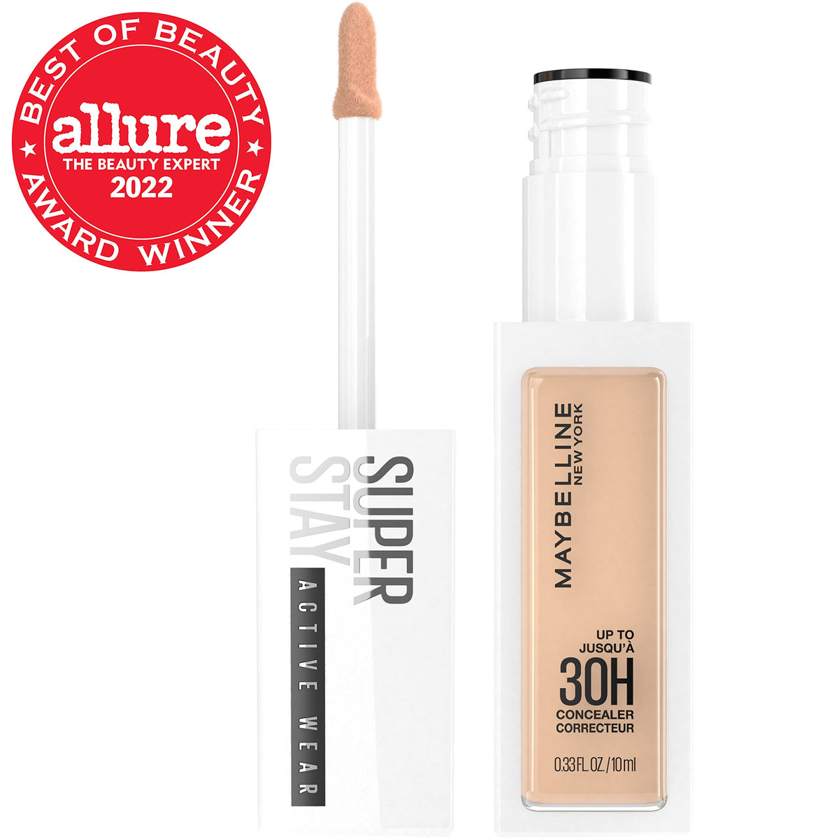 Maybelline Super Stay Active Wear Concealer applicator for precise, smooth application.