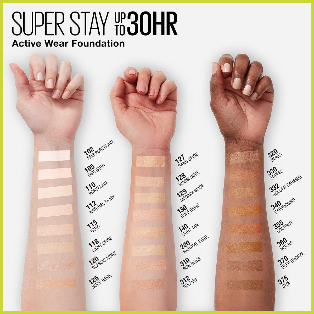 Application brush for Maybelline Super Stay foundation delivering smooth blending