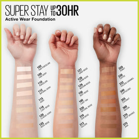 Application brush for Maybelline Super Stay foundation delivering smooth blending