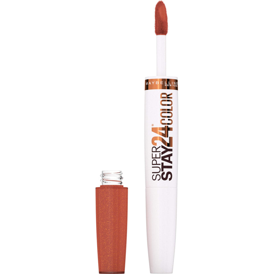 Maybelline SuperStay 24 precision-tip applicator for precise 2-step lip color.