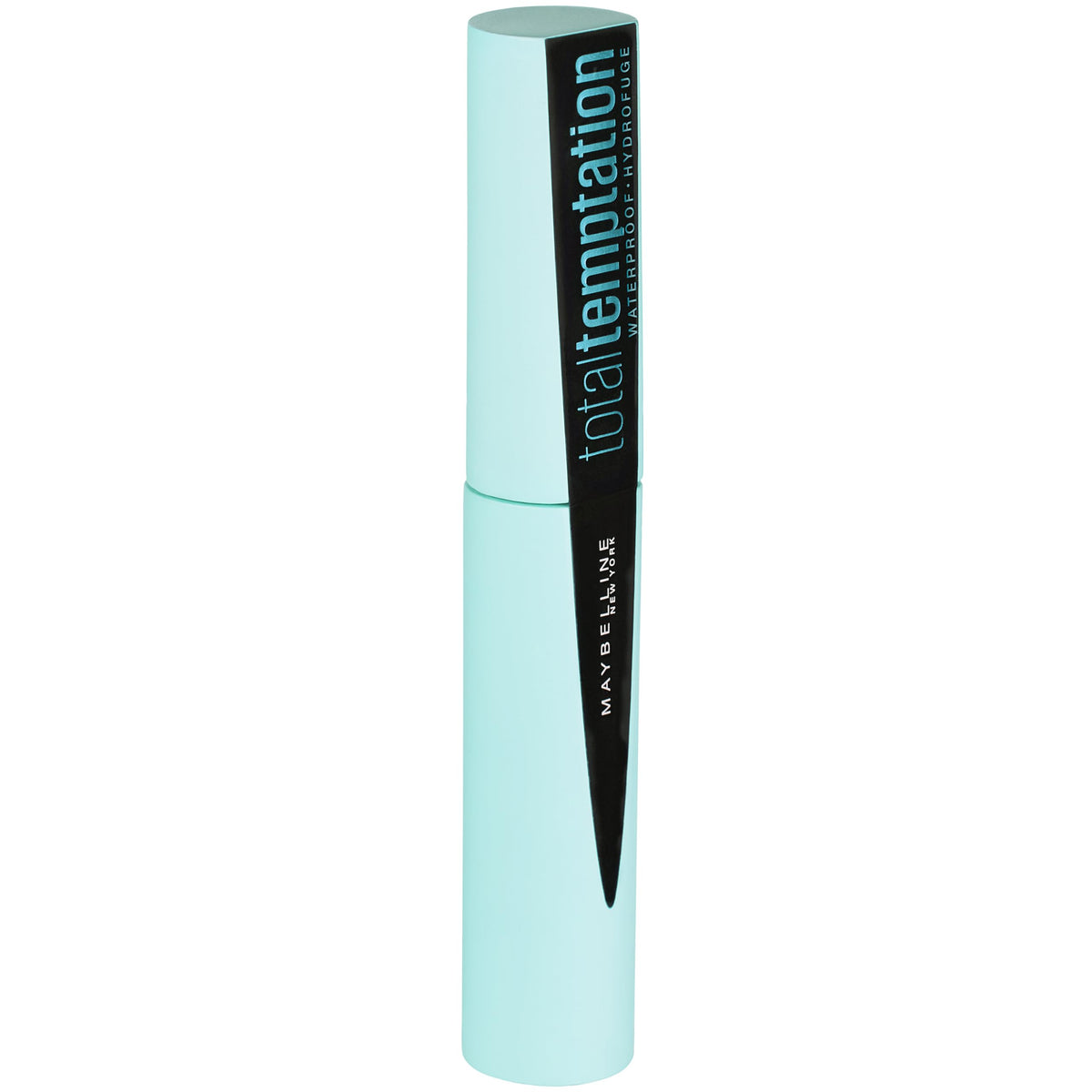 Close up of waterproof mascara on test wear for long lasting definition.
