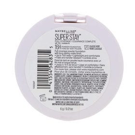 Travel-friendly Maybelline powder foundation for daytime touch-ups
