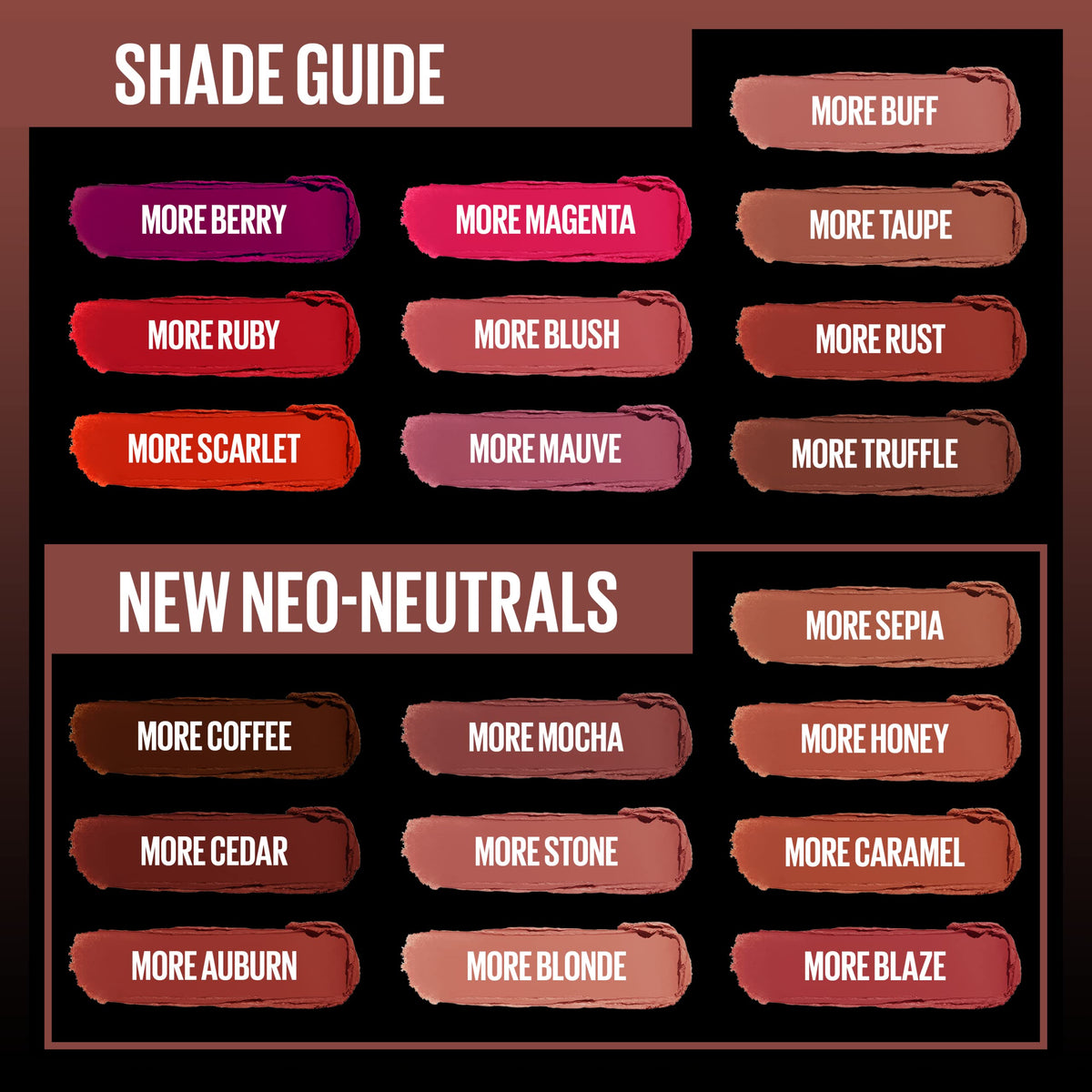 Maybelline Ultimatte More Mocha lipstick presents deep mocha shade with lightweight matte