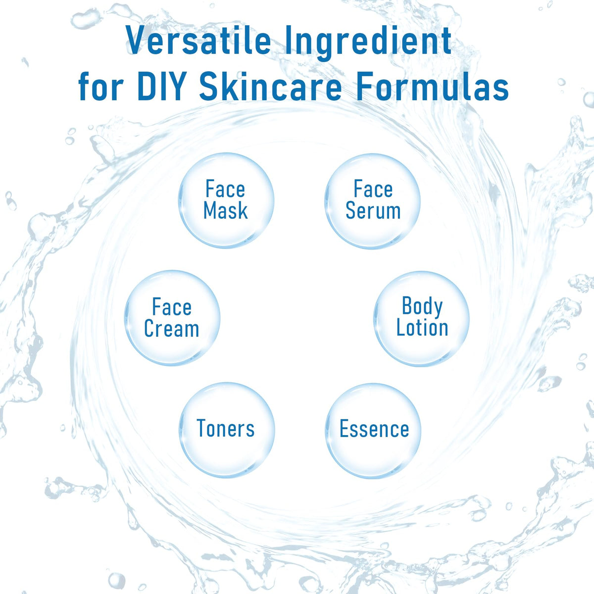 MAYKER Adenosine powder for mixing serums and lotions, safe usage.