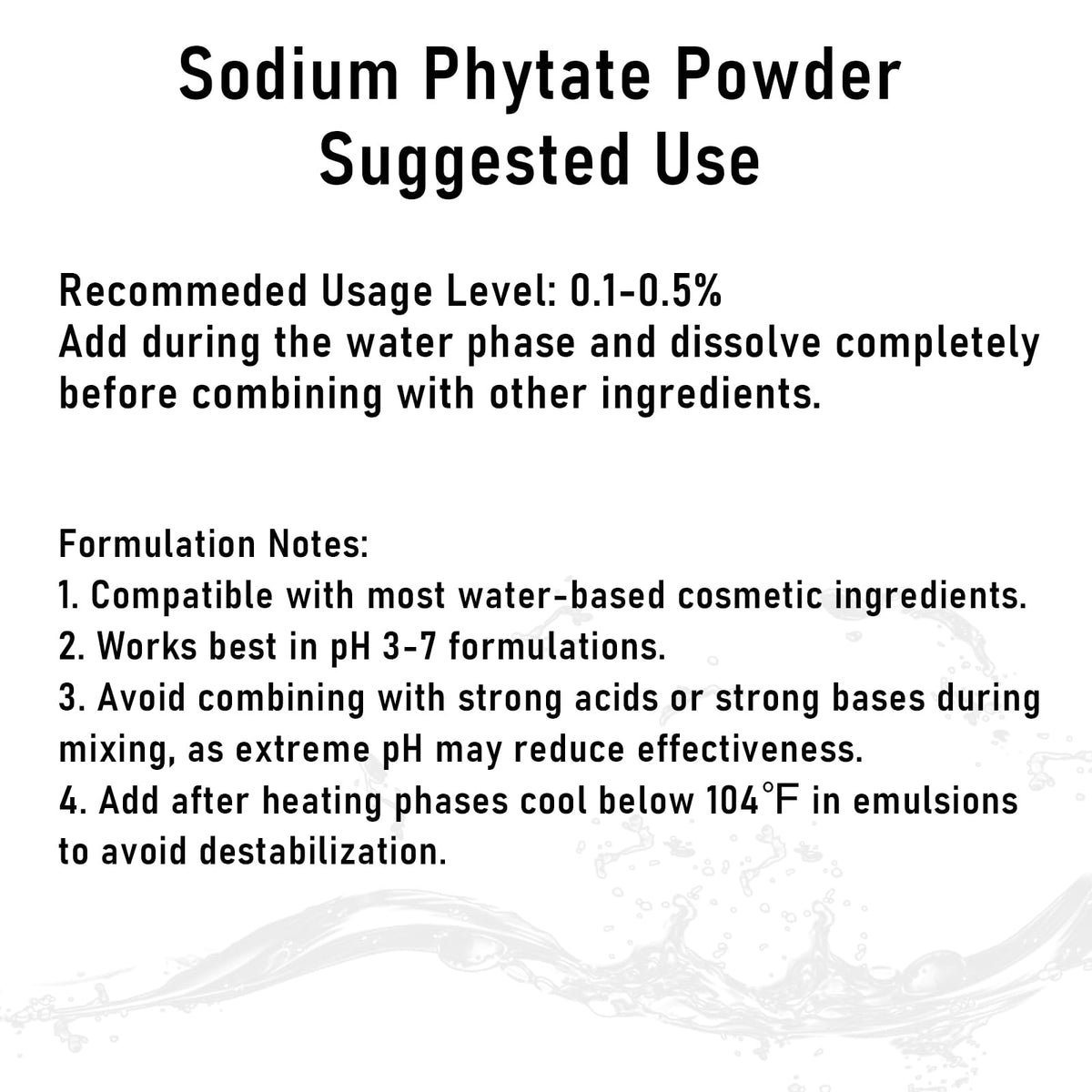 MAYKER Sodium Phytate Powder packaging highlights cosmetic-grade quality for professionals.