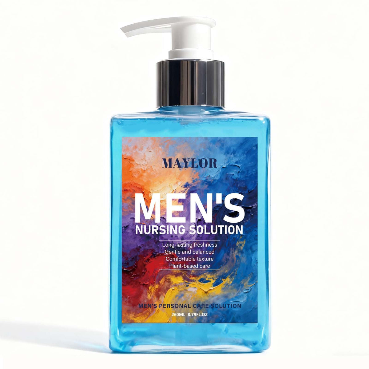 MAYLOR hydrating lather closeup illustrates non-irritating cleansing for sensitive skin.