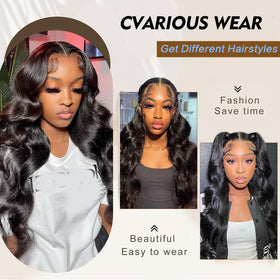 Mayouda wig suitable for daily life events like parties and weddings.