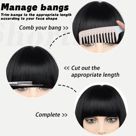 MAYSA bob wig suitable for daily, party, and cosplay.