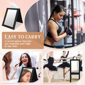 Maysing lightweight 1.3 lb design with portable handle for travel.