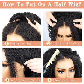 Maytune 3-in-1 no glue design protects the scalp and looks natural.