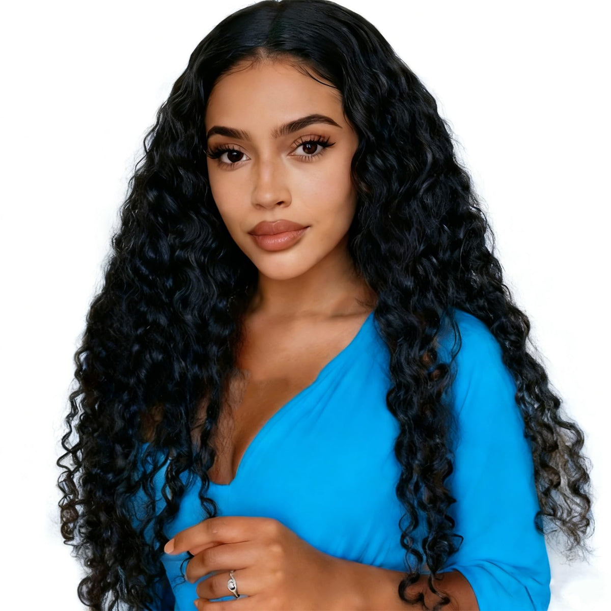 Maytune Half Wig seamless flip-over cap provides secure, comfortable wear.