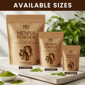 MB Herbals batch-fresh henna delivers peak aroma and performance.