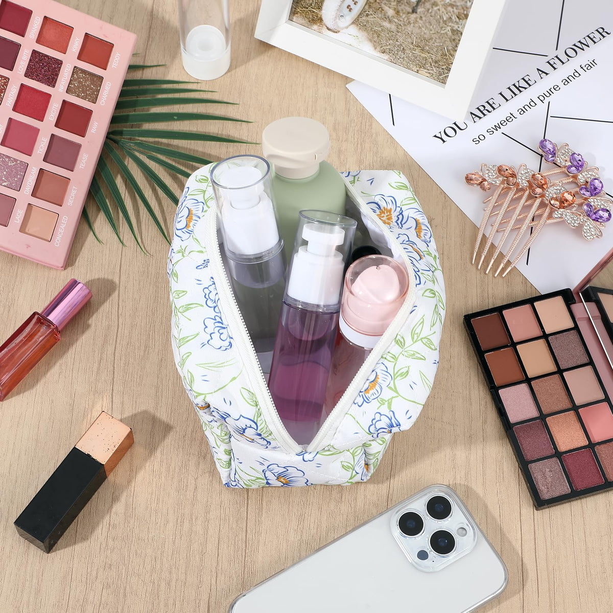MBAIYO bulk set makes a thoughtful gift for organizers and makeup lovers.