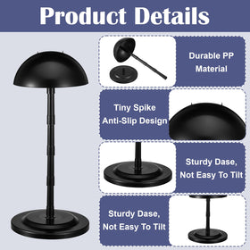 MBAIYO wig stand dome top preserves wig shape during display
