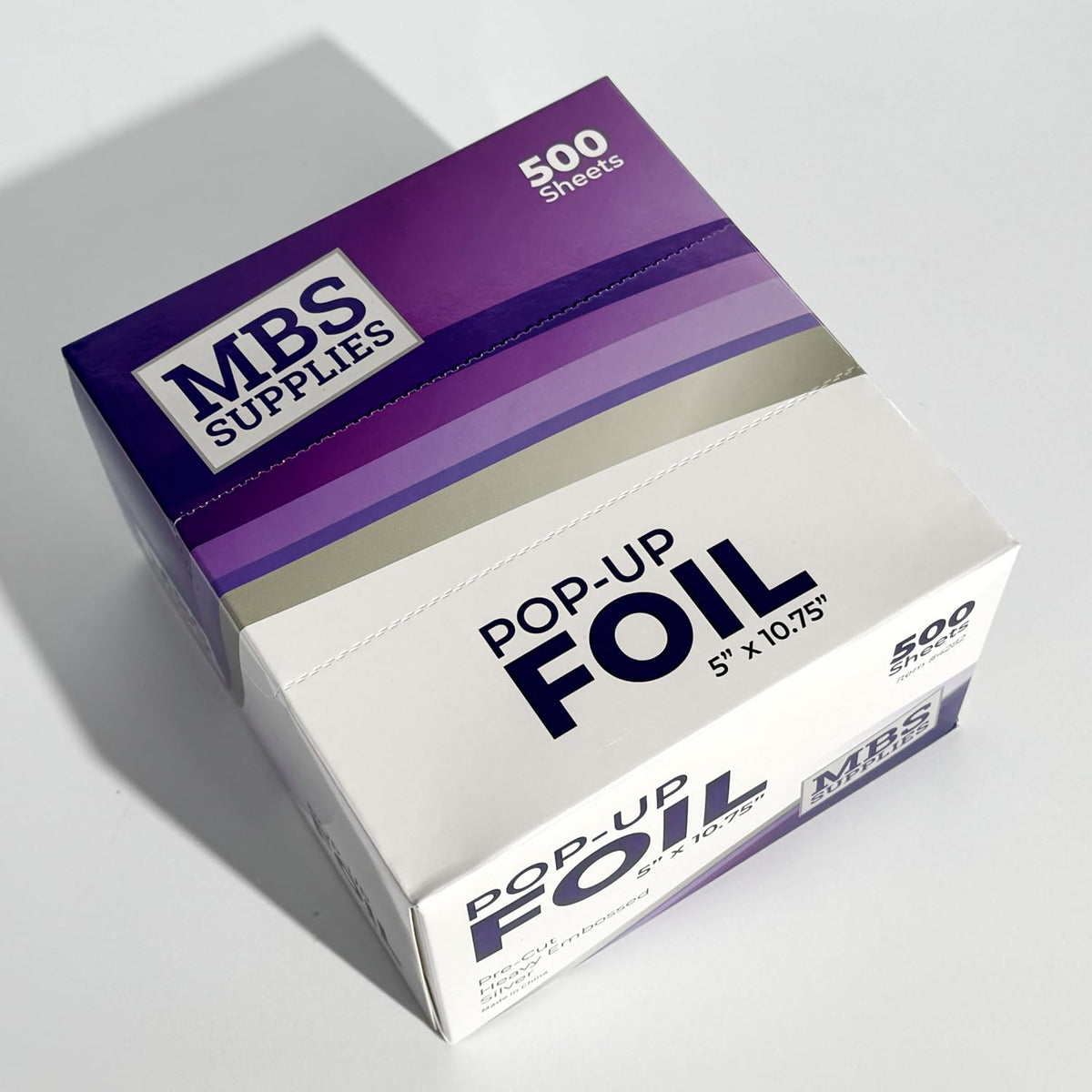 MBS Supplies highlight foil complements professional color techniques with secure grip and reliable foil.