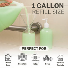 McKesson two-in-one wash and shampoo simplifies routines for hair and body.