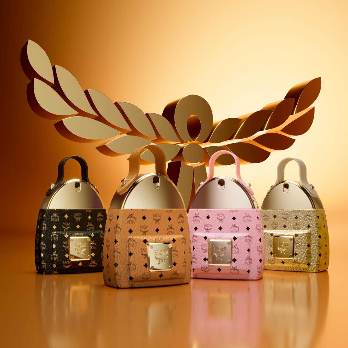 MCM Eau de Parfum 1oz spray application suited for pulse point fragrance moments.