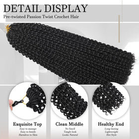 MCNJM 1B Black shade for natural-looking, seamless protective styling.
