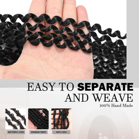 MCNJM Eight packs deliver 120 strands for full, textured braid installs.