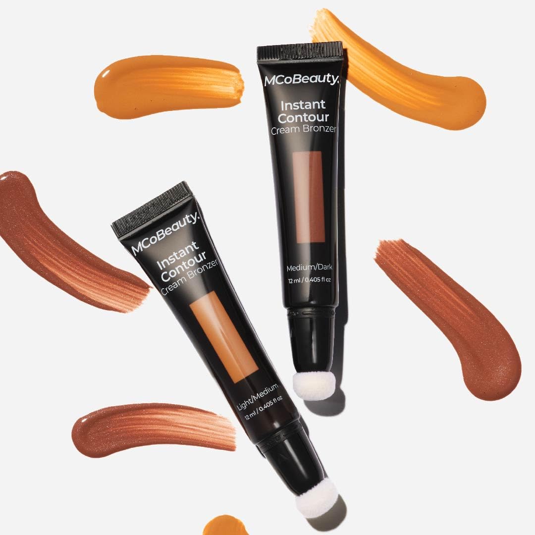 Close-up of creamy blendable texture for seamless contouring by MCoBeauty.