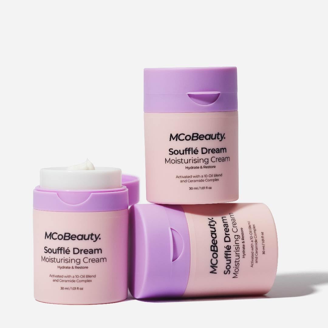 MCoBeauty Soufflé Dream Moisturizer designed for normal to dry skin care