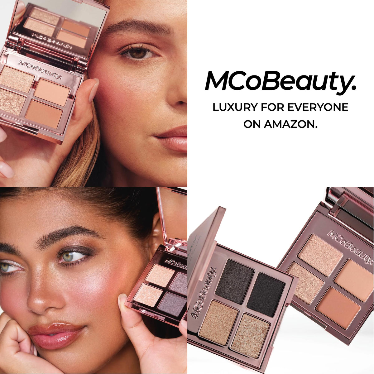MCoBeauty Cheeky Chat rosy day look suitable for many skin tones